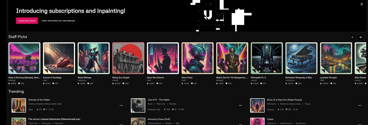 Generowanie muzyki przez AI